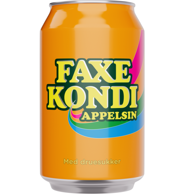 Faxe Kondi Appelsin 33 cl regular 01