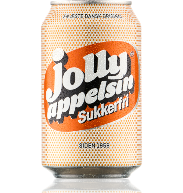Jolly Appelsin Sukkerfri Bryggeriet Vestfyen