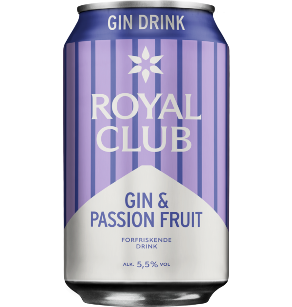 Royal CLUB GIN PASSION FRUIT 33cl ds DRY