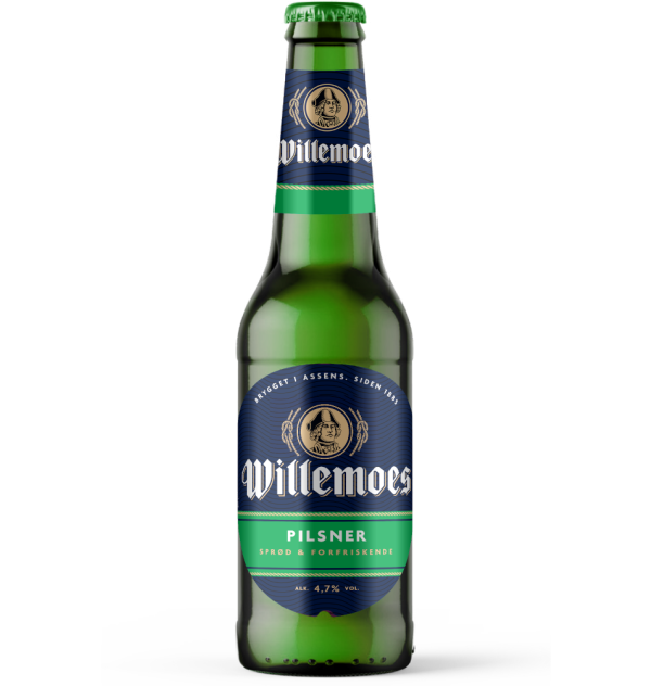 Willemoes Pilsner 33cl flaske NY