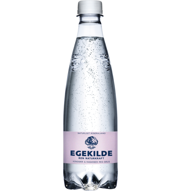 egekilde Med brus Rabarber flaske 50 cl dry